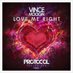 VINCE MOOGIN LOVE ME RIGHT CHARTS