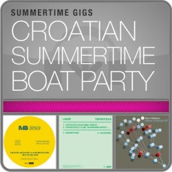 Croatian Summertime Boat Party