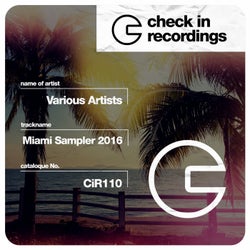 Check In Recordings Miami Sampler 2016