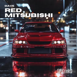 Red Mitsubishi