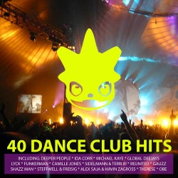 40 Dance Club Hits Volume 1 (Only Essential Hits & Anthems in Electro, Dance, House, Trance and Techno)