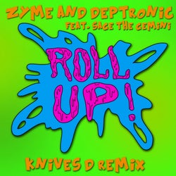 Roll Up (feat. Sage The Gemini) [Knives D Remix] - Single