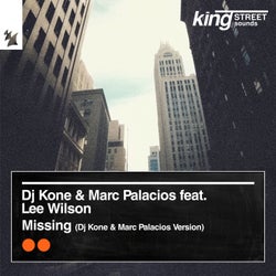 Missing - Dj Kone & Marc Palacios Version
