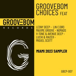Groovebom Choices - Miami 2023 Sampler