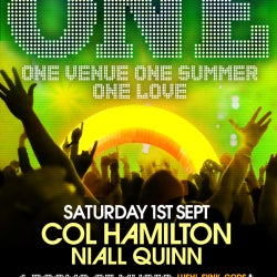 'ONE' @ Lush! Big Room Tunes for Sept 2012