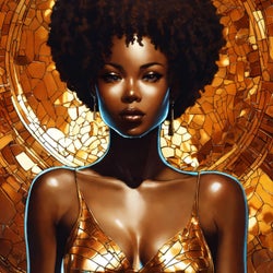 Queen in Gold