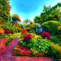 Tripping In My Garden