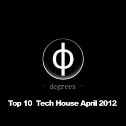 Phi Degrees April 12 Top 10 Tech House Chart