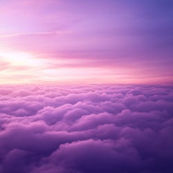 magenta clouds