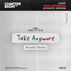Take Anymore (Acoustic Version)