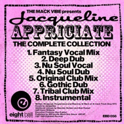 The Mack Vibe presents Jacqueline Appreciate The Complete Collection