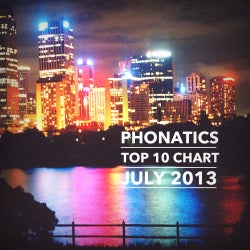 July 2013 Top 10 Chart by Phonatics