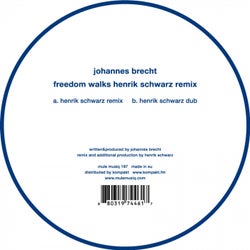 Johannes Brecht/freedom Walks Henrik Schwarz Remix