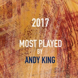 2017's MOST PLAYED by ANDY KING (BG)