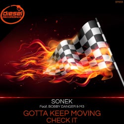 SONEK - GOTTA KEEP MOVING CHART