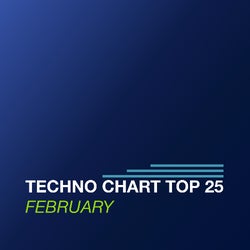 Techno Chart Top 25 February | PRG Radio