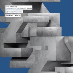 25 Years Of Santorin / Concrete Jungle Simon V Remix
