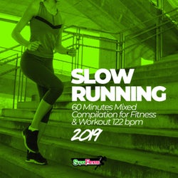 Slow Running 2019: 60 Minutes Mixed Compilation for Fitness & Workout 122 bpm