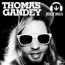 THOMAS GANDEY - JULY IBIZA CHART 2013
