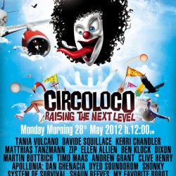 Circoloco @ DC10 Opening 2012 Chart