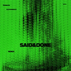 Said & Done (Extended Remix)