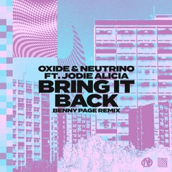 Bring It Back (Benny Page Remix)