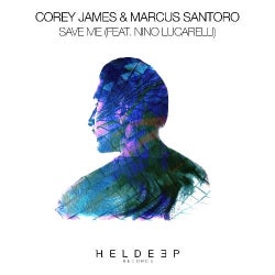 Corey James "Save Me" Chart
