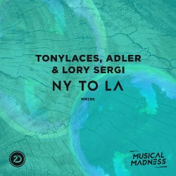 TonyLaces - NY to LA Top 10 Chart