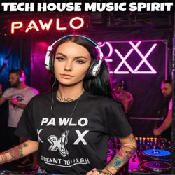 Tech house music spirit