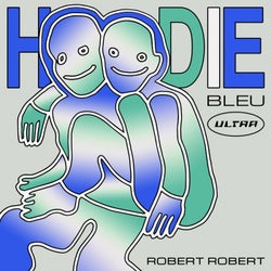 Hoodie bleu ultra