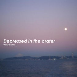 Depressed in the crater