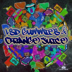 LSD Gummies & Orange Juice