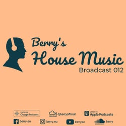 BERRY'S HOUSE MUSIC BROADCAST 012 CHART