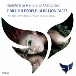 7 Billion People 14 Billion Faces