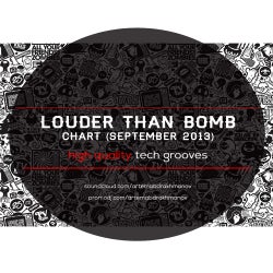 Louder than bomb chart (September 2013)