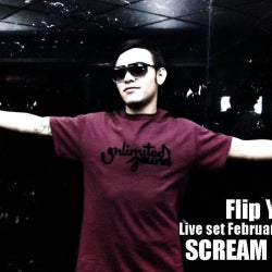 FLIP YOPP  SCREAM  CHART FEBRERO 2012