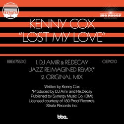 Lost My Love (DJ Amir & Re.decay Jazz Re.Imagined Remix)