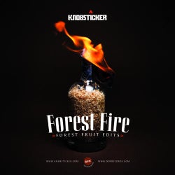 Knobsticker - Forest Fire