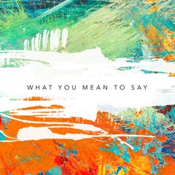 What You Mean To Say