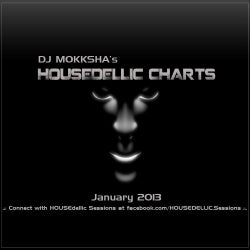 DJ MOKKSHA :: HOUSEdellic CHARTS - JAN 2013