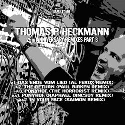 Thomas P. Heckmann 25th Anniversary Remixes Part 3
