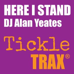 'Here I Stand' launch chart by DJ Alan Yeates