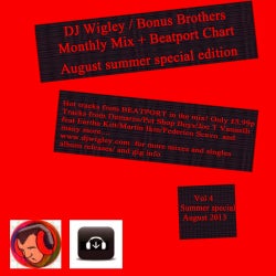 DJ WIGLEY / BONUS BROTHERS AUGUST MIX + CHART