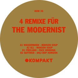 4 Remixe Fur The Modernist