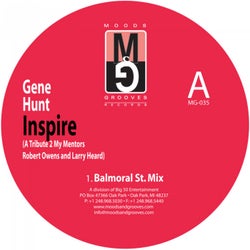 Inspire - A Tribute to My Mentors Robert Owens and Larry Heard EP
