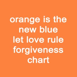 Let ♥ rule forgiveness Chart