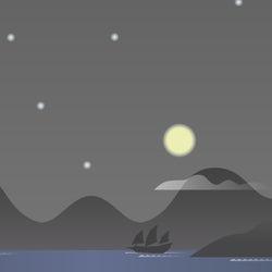 Sailing at Night