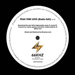 Peak Time Love (Radio Edit)