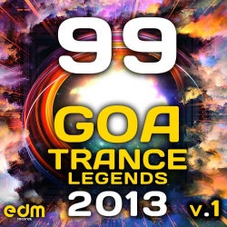 99 Goa Psy Trance Legends 2013, Vol. 1 (Psychedelic Trance, Progressive, Fullon, Hard, Night, Dark)