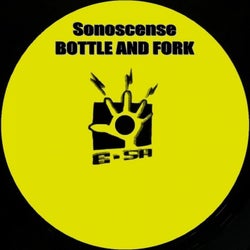 Bottle And Fork
